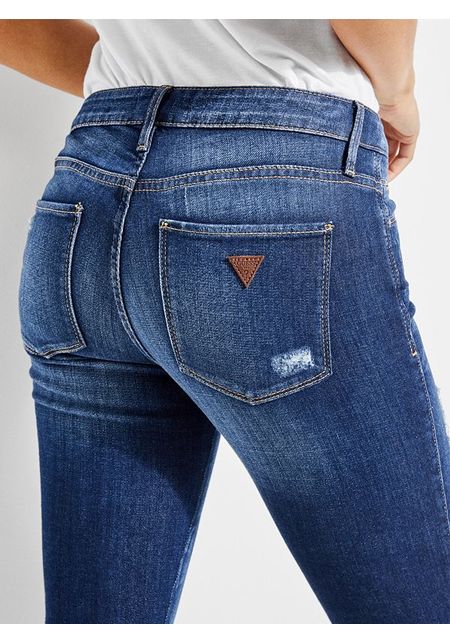 Jeans Guess Sexy Curve Paro Azul Guess Chile