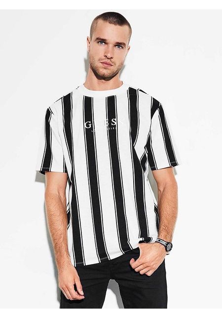 guess camiseta rayas hombre