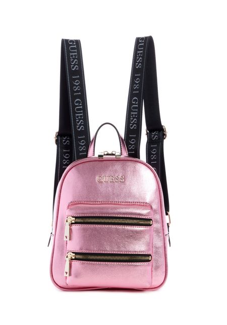 mochila rosa guess